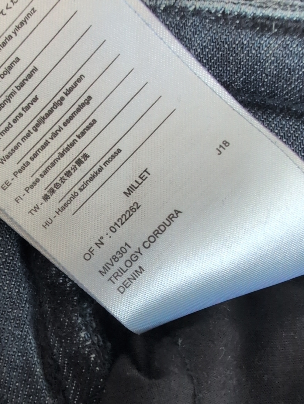 Millet TRILOGY CORDURA DENIM - Picture 9 of 9